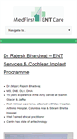 Mobile Screenshot of entdelhi.com
